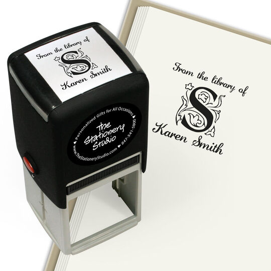 Zallman Square Design Self-Inking Stamper